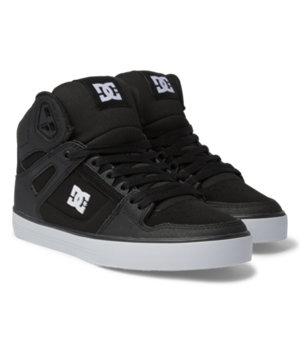 Pure High Top WC Black/Black/White