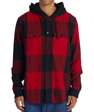 Ruckus Hooded Chili Pepper/Black Plaid