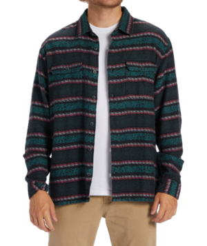 Offshore Jaquard Flannel Phantom