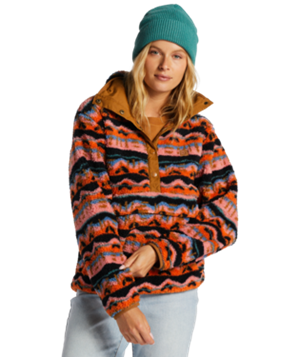 Switchback Pullover Papaya