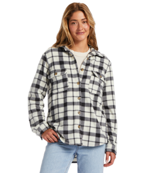 Forge Fleece White Black