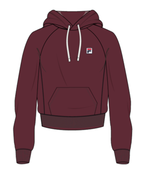 Bibinje Hoody Tawny Port