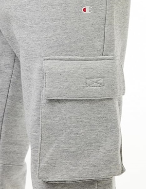 Rib Cuff Cargo Pant Grey
