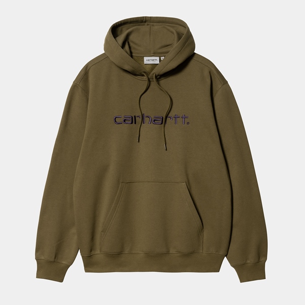 Hooded Carhartt Sweat Highland/Cassis