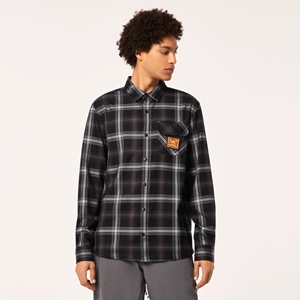 Tc Skull Flannel Shirt Grey Check
