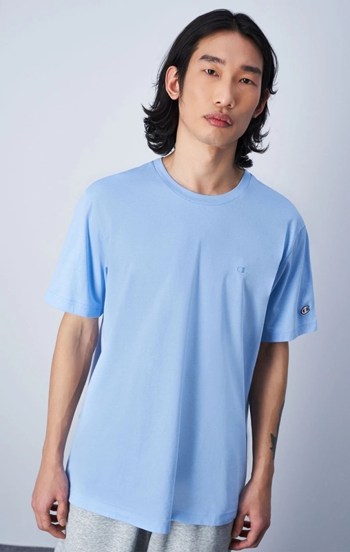 Crewneck T-Shirt Blue