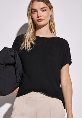 shirt w.ajour yoke
