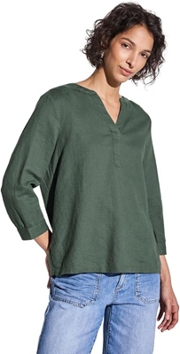 SOL_Splitneck blouse UNI