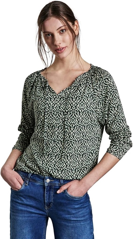 LTD QR printed raglan shirt w.