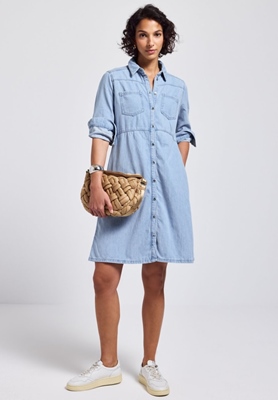 Style Denim- Dress,light blue