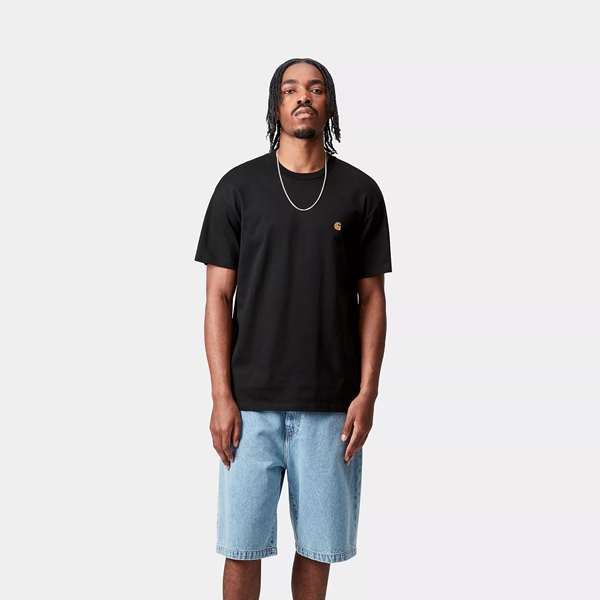 Chase T-Shirt Black/Gold