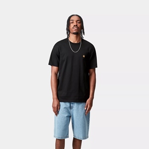 Chase T-Shirt Black/Gold