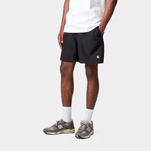 Chase Swim Trunks Black/Gold