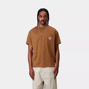 Pocket Heard T-Shirt Hamilton Brown