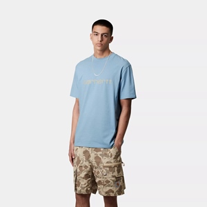 Script T-Shirt Bluebird