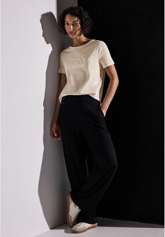 LTD QR basic partprint shirt
