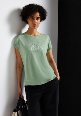 SOL_BON partprint shirt