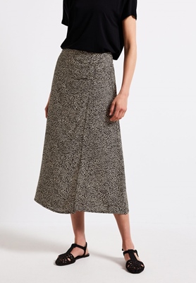 Viscose Wrap Skirt_AOP