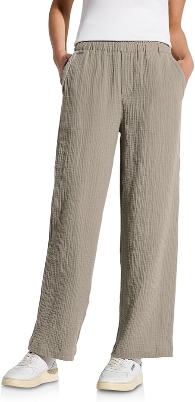 LTD QR musseline_Wide Leg HW