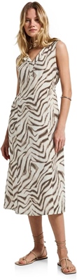 sleeveless Midi Viscose Dress_