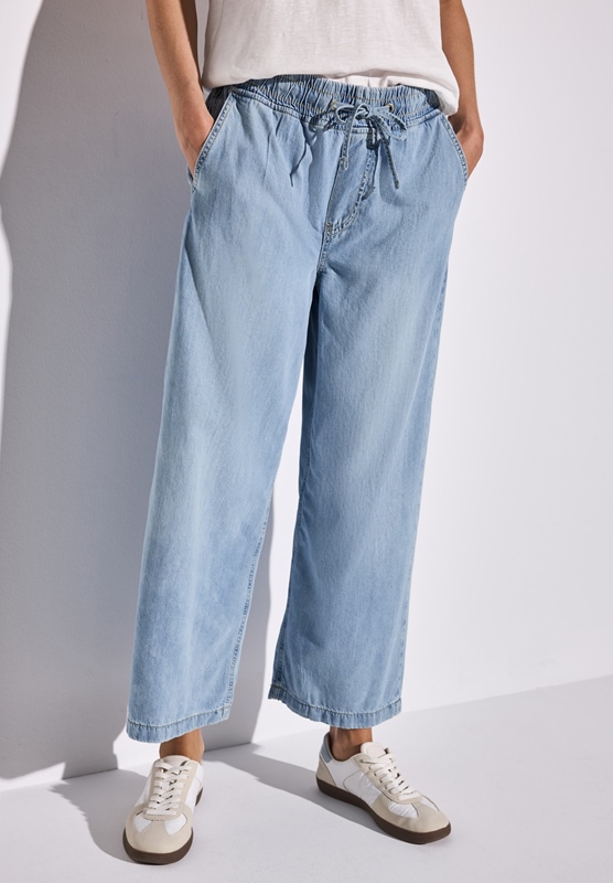 QR Style-Wide Leg,hw,light blu