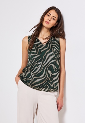LTD QR chiffon blousetop w fri