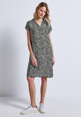 Viscose Shirt Dress_AOP