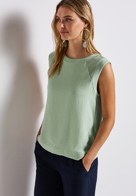 mat-mix top w.mesh shoulder
