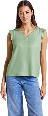 LTD QR volant top w.crochet de