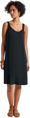 Knot Detail Jersey Dress_solid