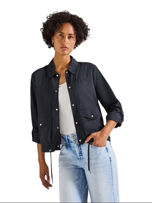 Light Structured Jkt w. Turn U