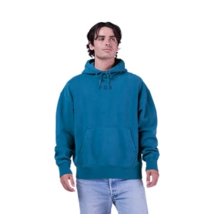 Wordmark Oversized fleece PO Blue