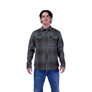 Survivalist Fire Flannel LS Dark Shdw