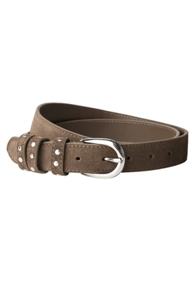 BC_Velour Belt with Rivets