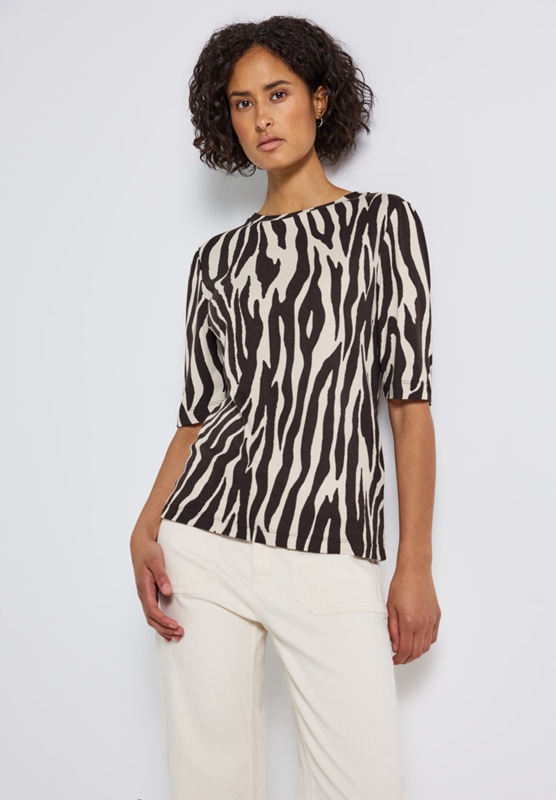 LTD QR printed basic shirt w.p