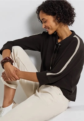 LTD QR ottoman shirt w.kick in