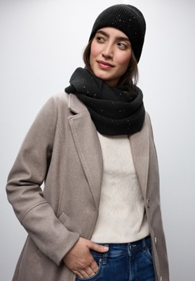 OP_ Knit Beanie with Sequins_S