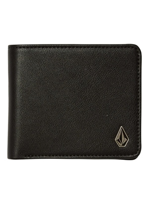 SLIM STONE PU WLT BLACK