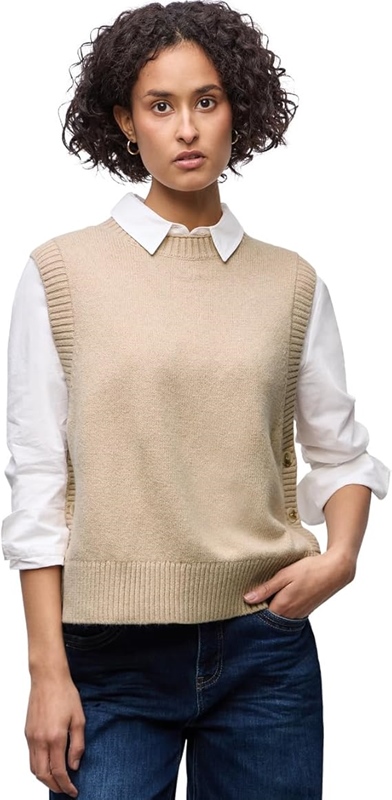 sleeveless sweater