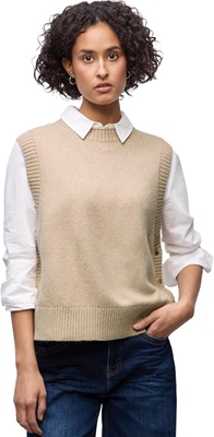 sleeveless sweater