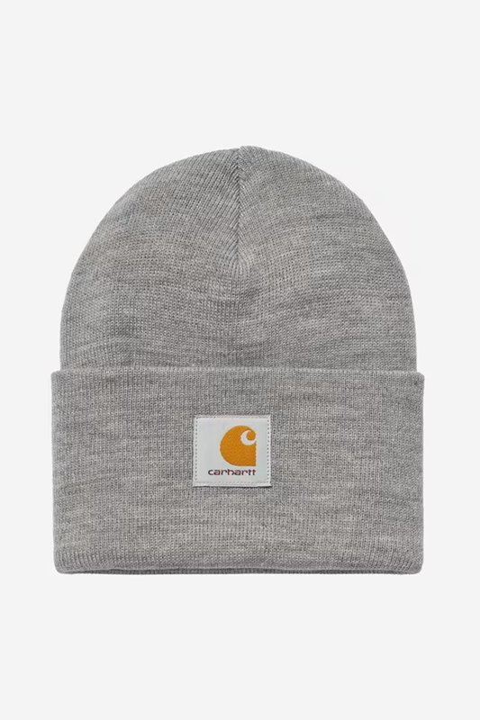 Acrylic Watch Hat Grey Heather